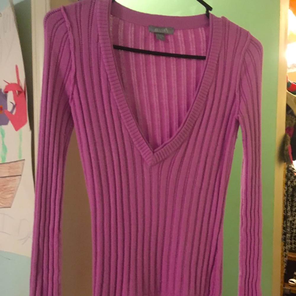 Lilac purple sweater